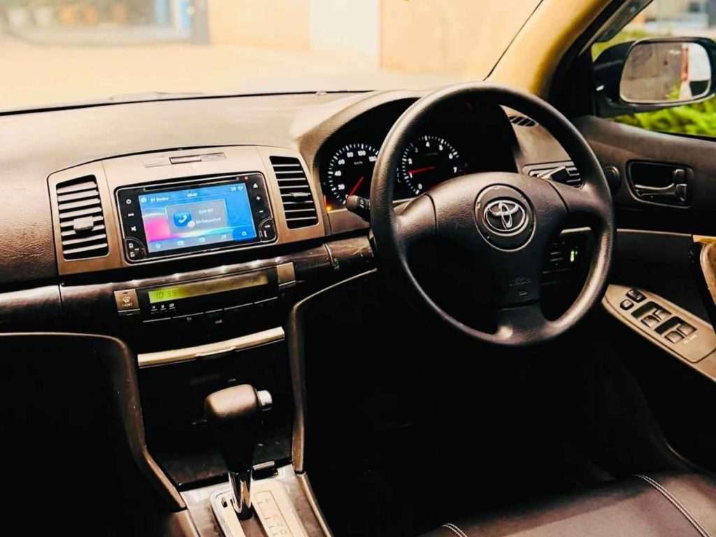 Toyota allion 1st gen (2001 - 2006) interior, engine, seats, steering