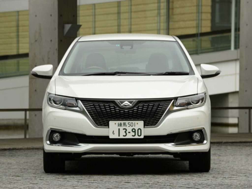 Toyota allion front grill and design
